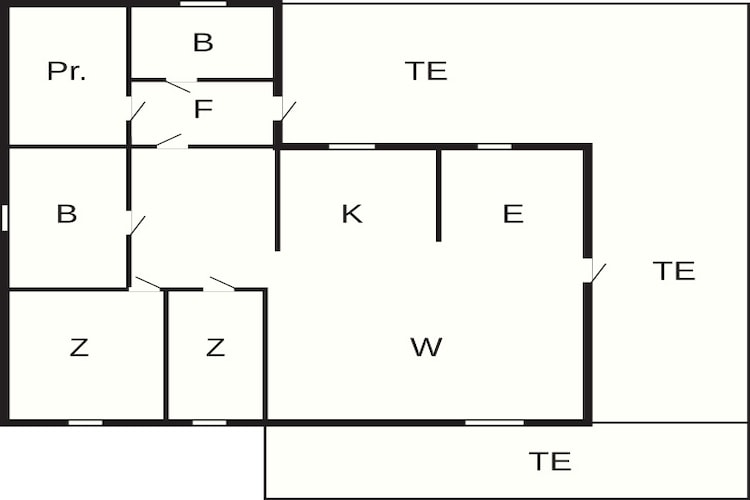 4 person holiday home in Botnhamn-Floor plan