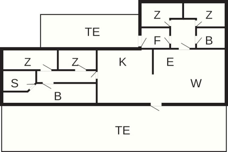 Luxe kust ontsnapping in Lynderup-By Traum-Plattegrond