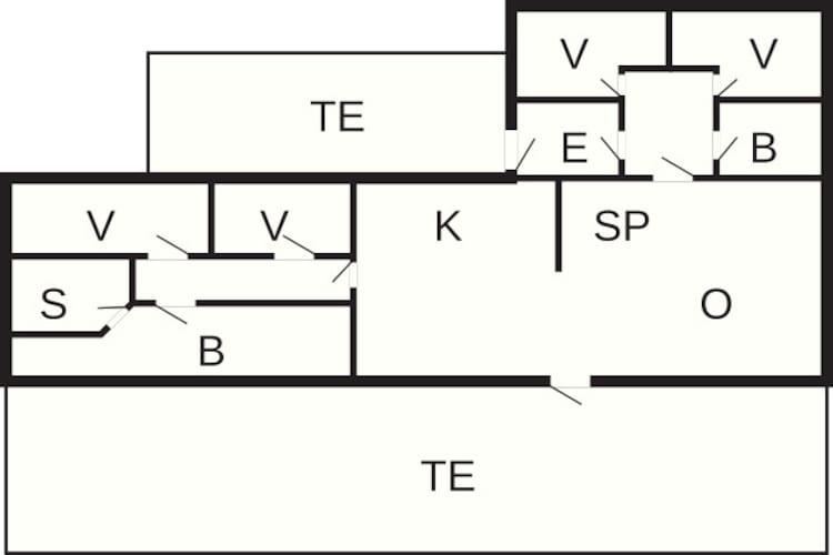 Luxuriose Kustenflucht in Lynderup-By Traum-Grundriss
