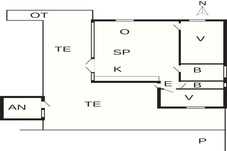Bonheur cotier a Marielyst-By Traum - Plan