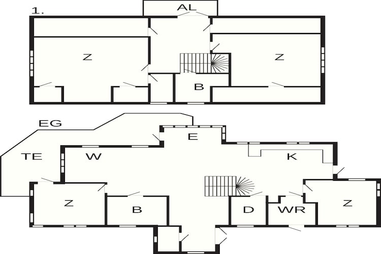 10 Personen Ferienhaus in KLÖVEDAL - Grundriss