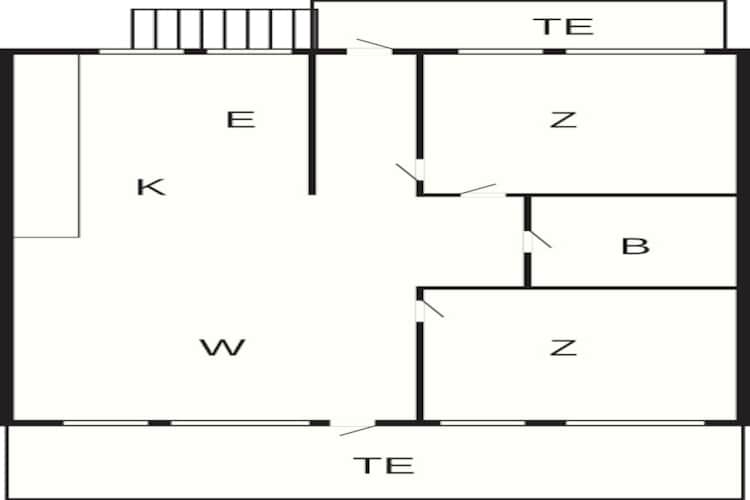 4 persoons vakantie huis in Aabenraa-Plattegrond