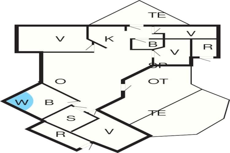 8 persoons vakantie huis in Sydals-Plattegrond