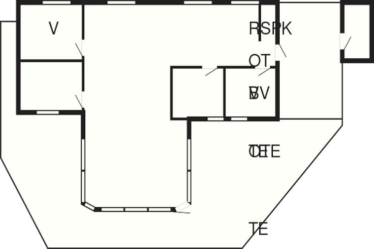 6 persoons vakantie huis in Hemmet-Plattegrond