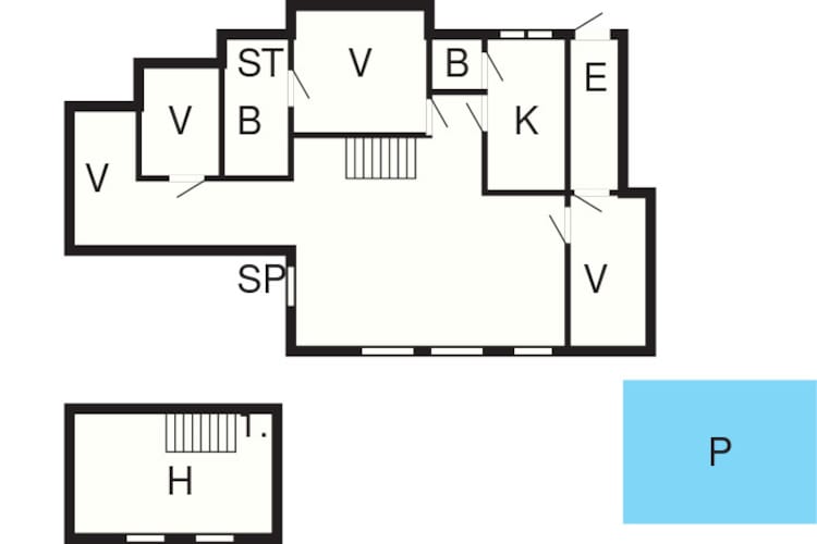 12 Personen Ferienhaus in BORGHOLM-Grundriss