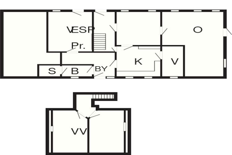 6 person holiday home in Augustenborg-Floor plan