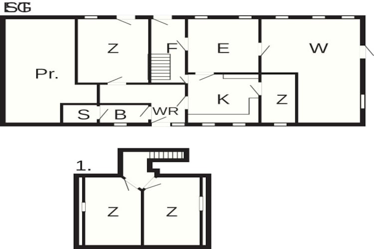 6 persoons vakantie huis in Augustenborg-Plattegrond