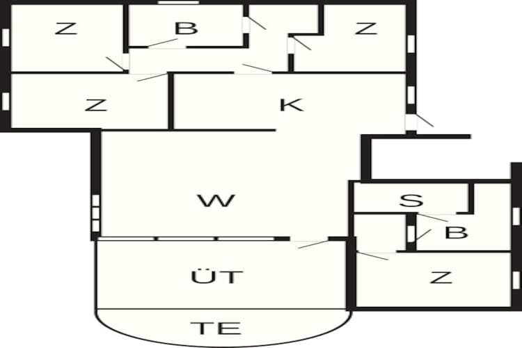 8 persoons vakantie huis in Ebeltoft-Plattegrond