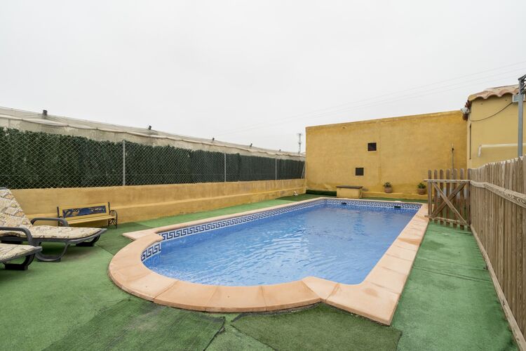 Vakantiehuizen Spanje | Costa-Calida | Vakantiehuis te huur in Garrobillo met zwembad aan zee met wifi 6 personen