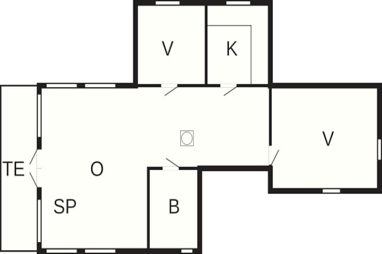 4 Personen Ferienhaus in ÅKERSBERGA - Grundriss