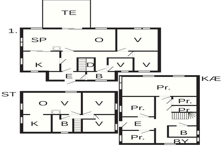 10 persoons vakantie huis in MIDSUND-Plattegrond