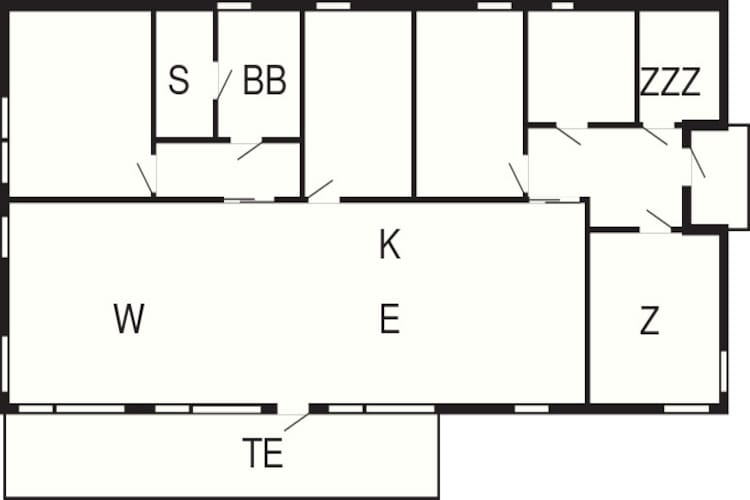 10 persoons vakantie huis in Fåvang-Plattegrond