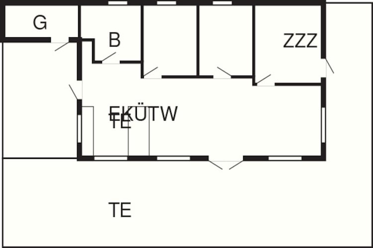 6 persoons vakantie huis in Hejls-Plattegrond