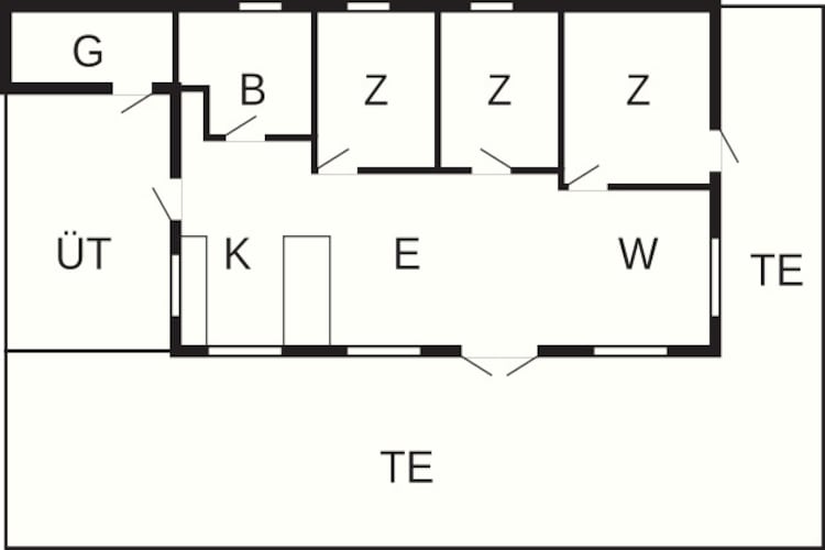 6 persoons vakantie huis in Hejls-Plattegrond