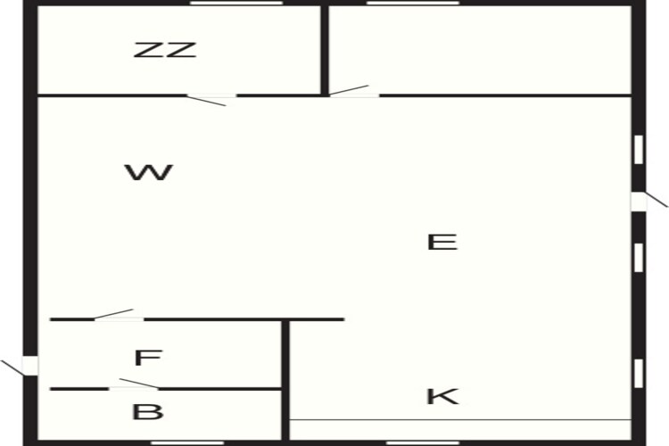 4 persoons vakantie huis in Assens-Plattegrond