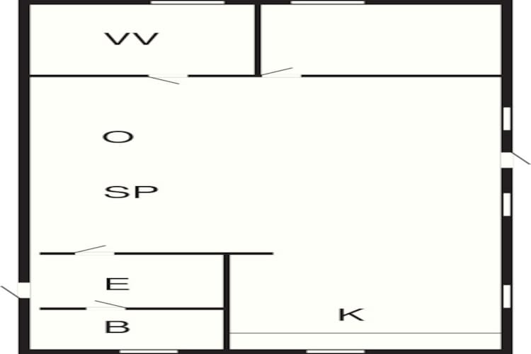 4 persoons vakantie huis in Assens-Plattegrond
