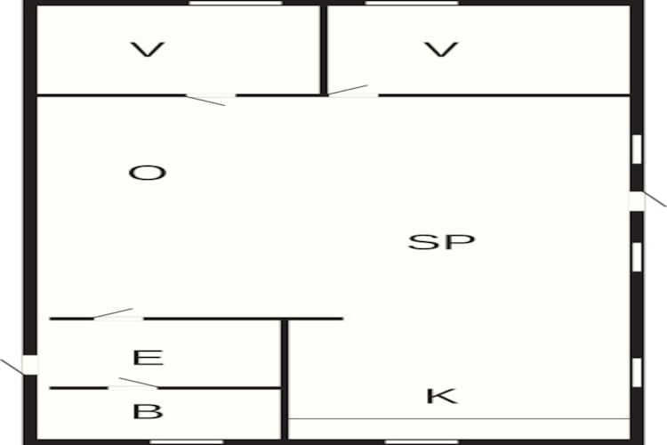 4 persoons vakantie huis in Assens-Plattegrond