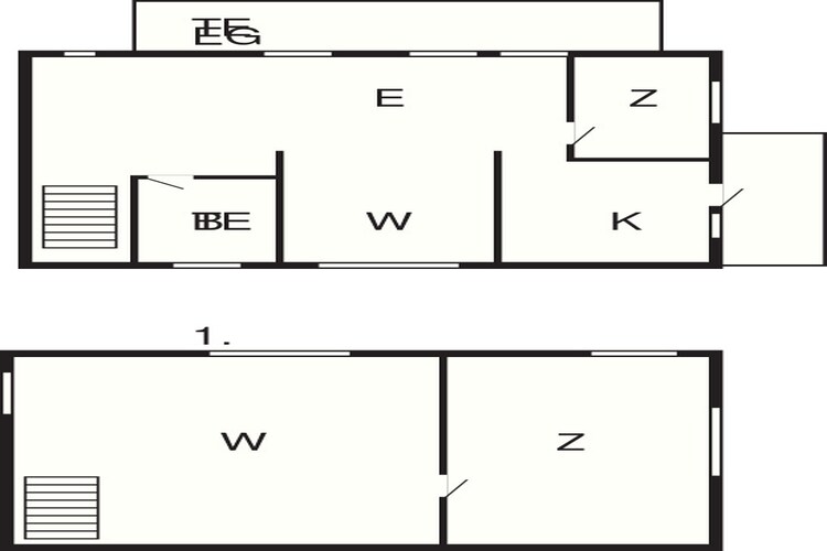 6 persoons vakantie huis in Blåvand-Plattegrond