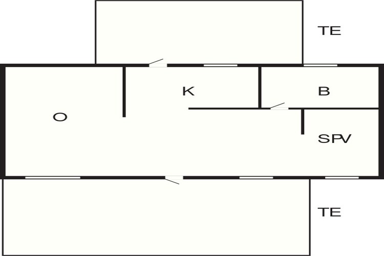 4 persoons vakantie huis in Hadsund-Plattegrond