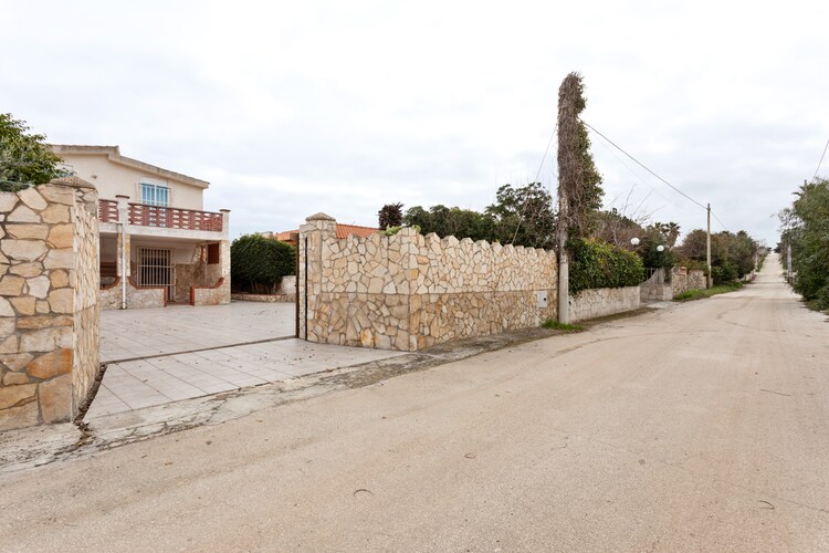 Villa sul mare a San Lorenzo Noto primo piano