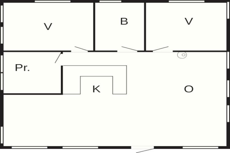 Zonnig toevluchtsoord in Arrild Oasis-By Traum-Plattegrond