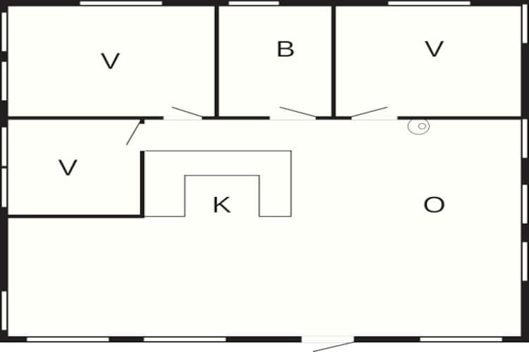 Zonnig toevluchtsoord in Arrild Oasis-By Traum - Plattegrond