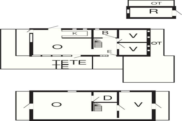 6 Personen Ferienhaus in Højslev-Grundriss
