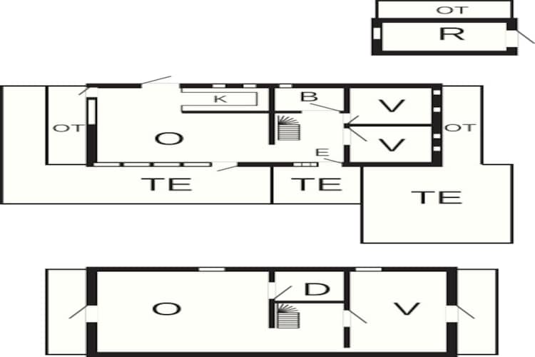6 persoons vakantie huis in Højslev-Plattegrond