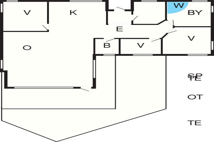 8 persoons vakantie huis in Hadsund-Plattegrond