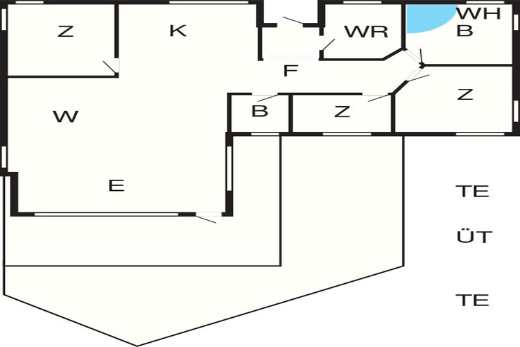 8 persoons vakantie huis in Hadsund-Plattegrond