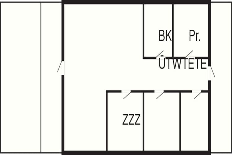 6 persoons vakantie huis in Toftlund-Plattegrond