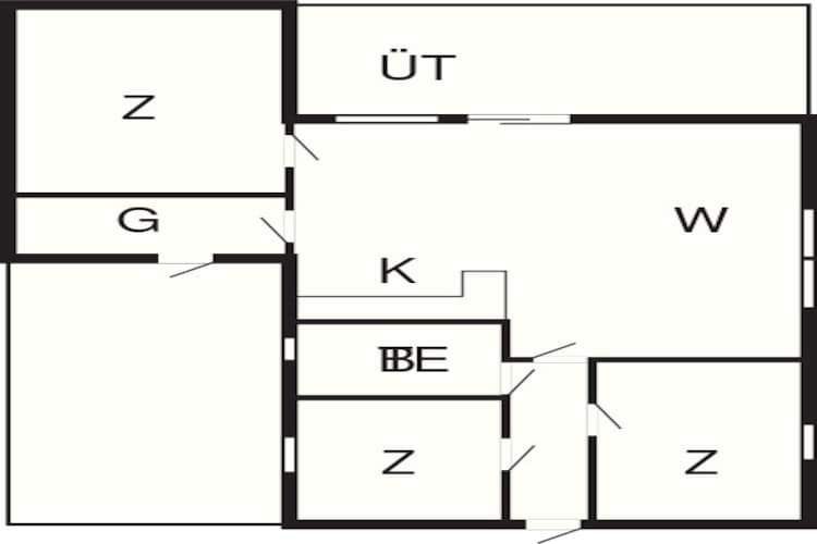 6 persoons vakantie huis in Fårvang-Plattegrond