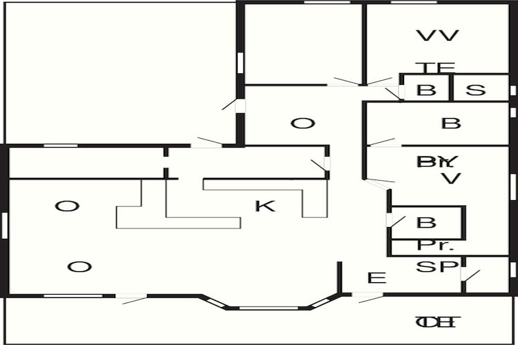 10 persoons vakantie huis in ÅSA-Plattegrond