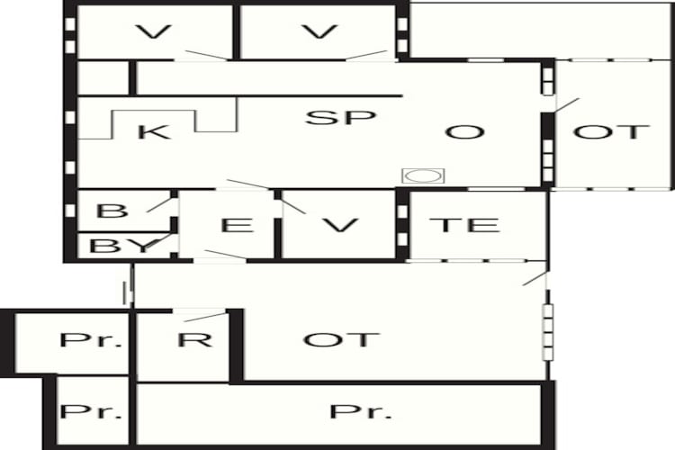 6 persoons vakantie huis in Ringkøbing-Plattegrond