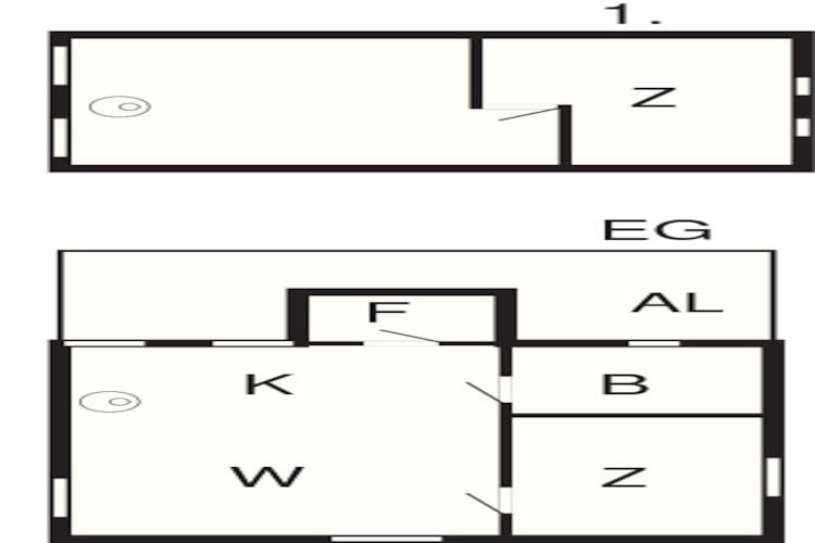 6 person holiday home in VITTSJÖ-Floor plan