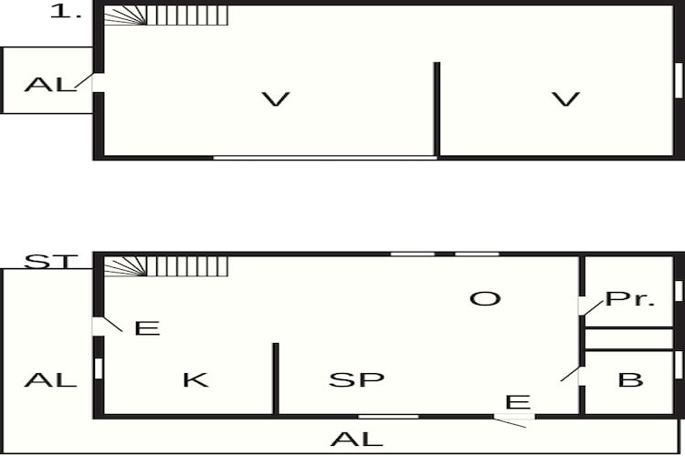 Maison de vacances pour 4 a HEMSE-Plan