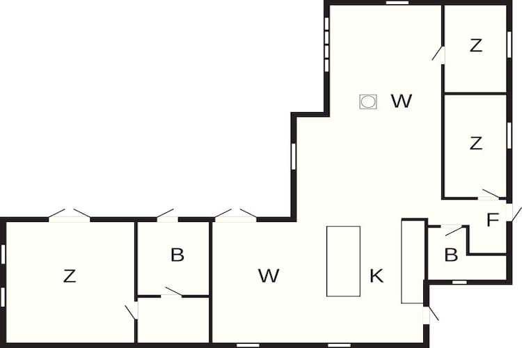 6 persoons vakantie huis in Gilleleje-Plattegrond