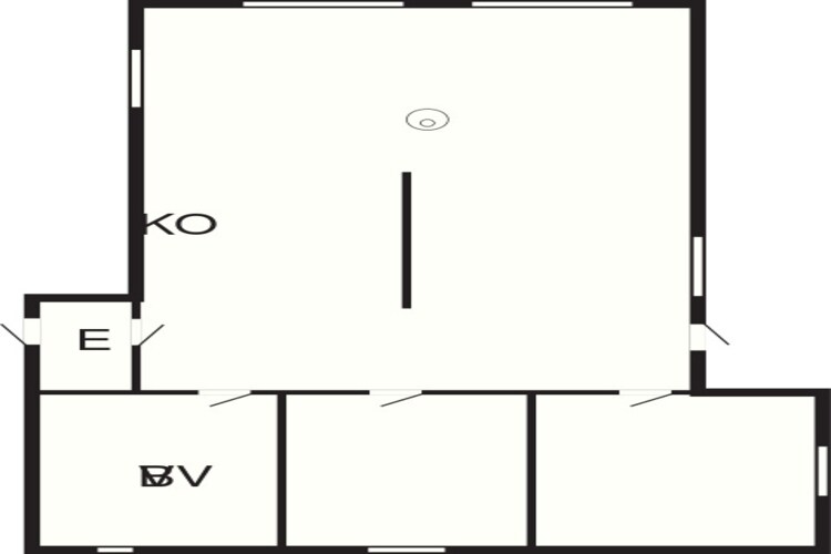 6 persoons vakantie huis in Vittsjö-Plattegrond