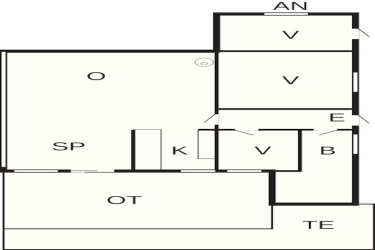6 person holiday home in Nordborg - Floor plan