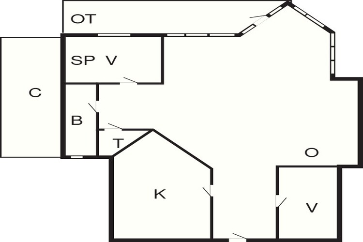 6 persoons vakantie huis in Slagelse-Plattegrond