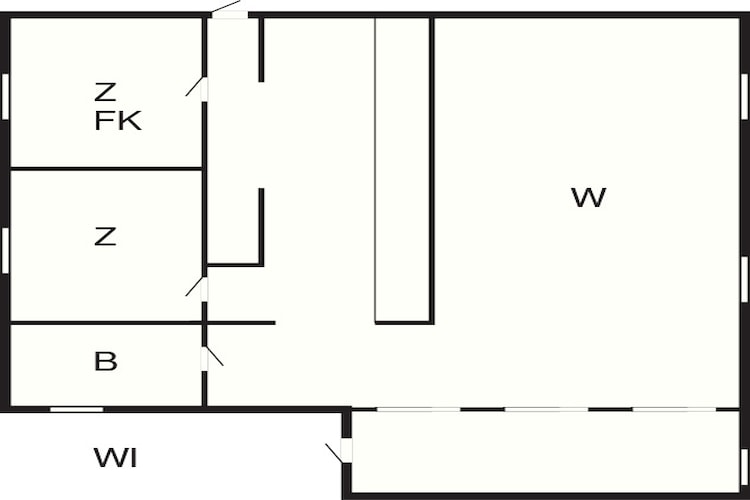 5 person holiday home in ÅKERSBERGA-Floor plan