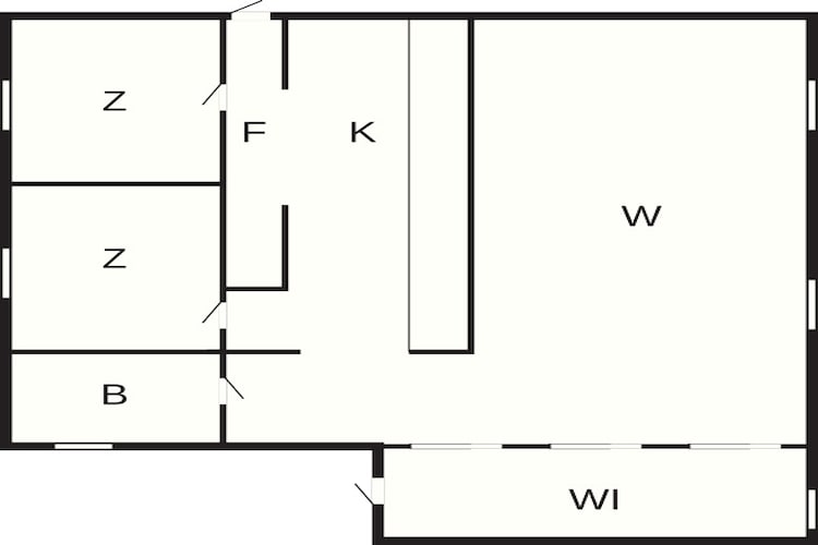 5 person holiday home in ÅKERSBERGA - Floor plan