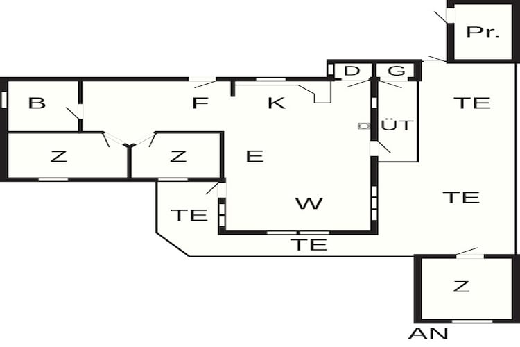 6 persoons vakantie huis in Ulfborg-Plattegrond