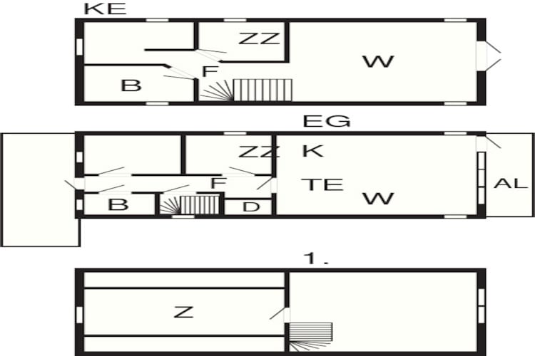 8 person holiday home in VATNE-Floor plan