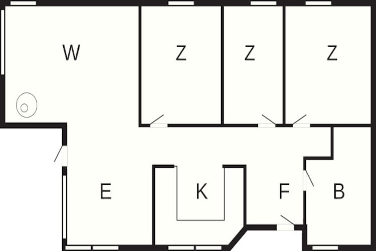 Lichte kustschuilplaats in LyngsAY-By Traum-Plattegrond