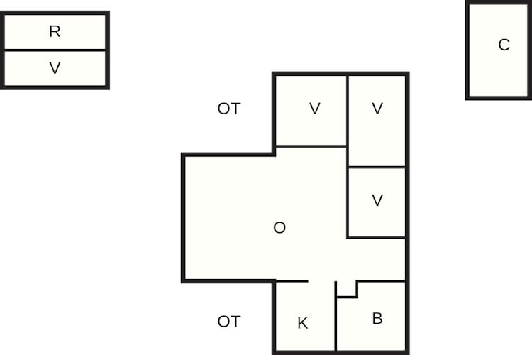 8 persoons vakantie huis in Glesborg-Plattegrond
