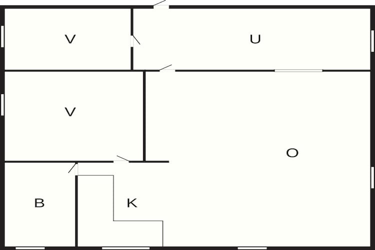 Rustig toevluchtsoord bij Tuse NA s-By Traum-Plattegrond