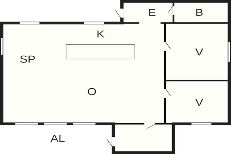 5 persoons vakantie huis in Nösund - Plattegrond
