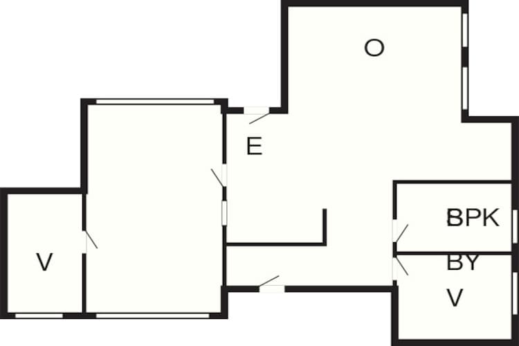 5 Personen Ferienhaus in Middelfart-Grundriss