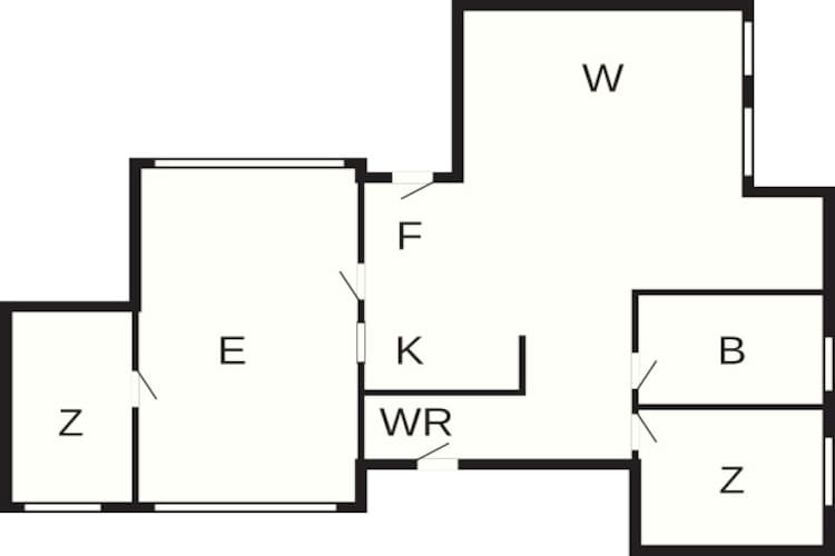 5 persoons vakantie huis in Middelfart-Plattegrond